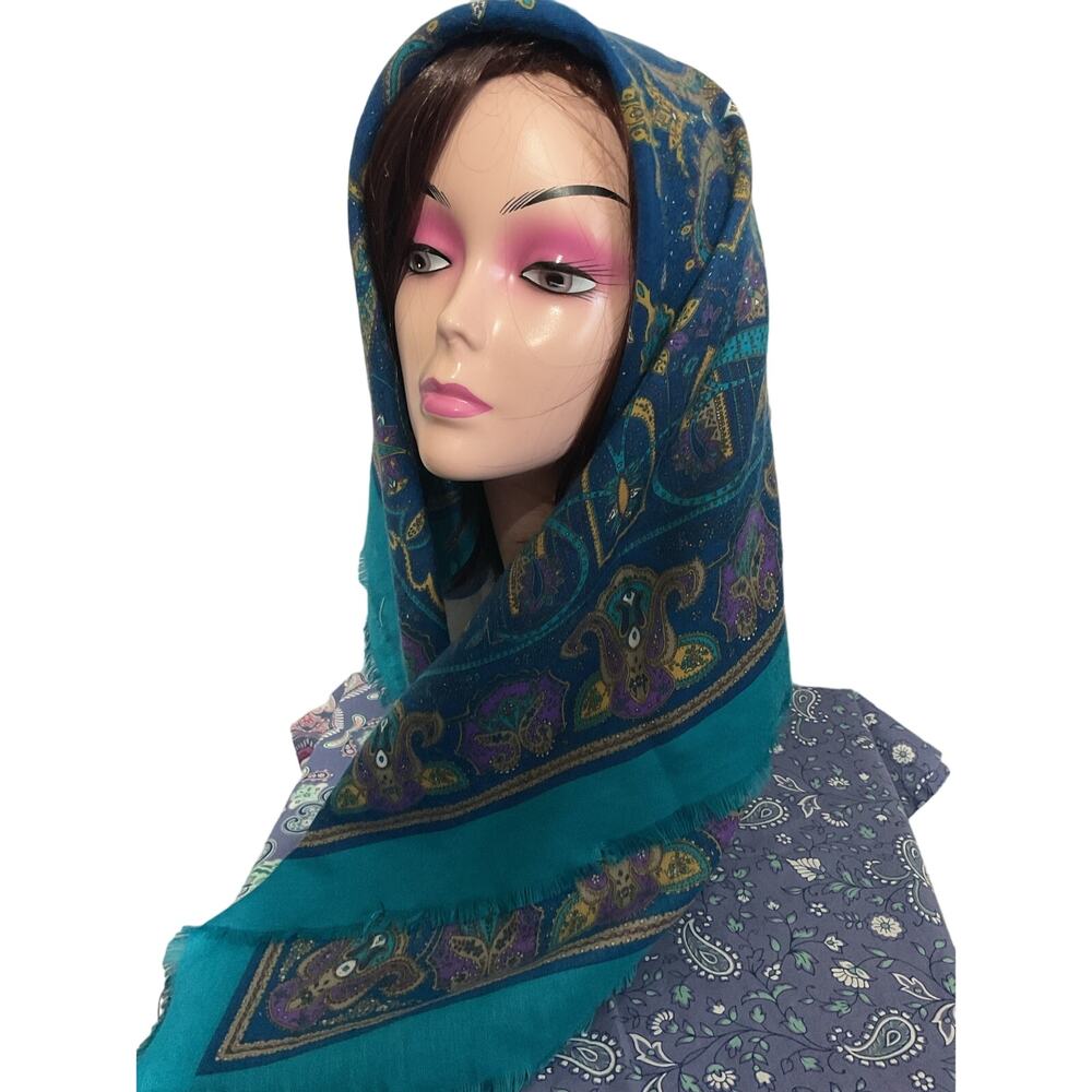 The Specialty House Polyester Scarf Vintage Made in Italy